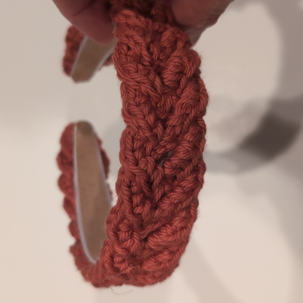 Hand crocheted headband